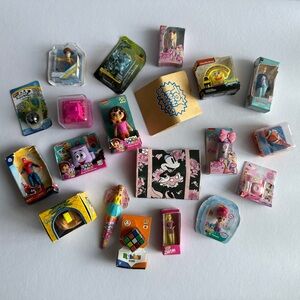 Lot of 20 Miniature Collectible Toys & Accessories Variety Bundle